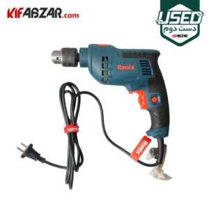 عکس کیت 33 پارچه دریل چکشی 750 وات رونیکس مدل RS-0008 دست دوم