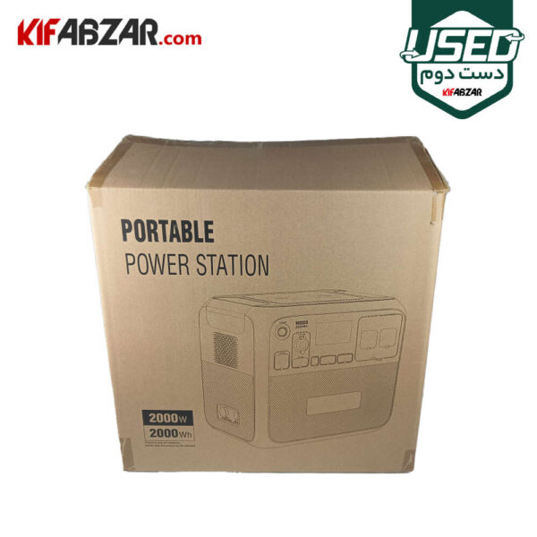 جعبه پاور استیشن 2000 وات بلوتی مدل AC200P دست دوم