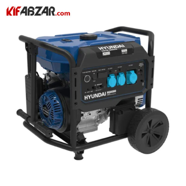 موتور برق 8000 وات هیوندای مدل HG-8080