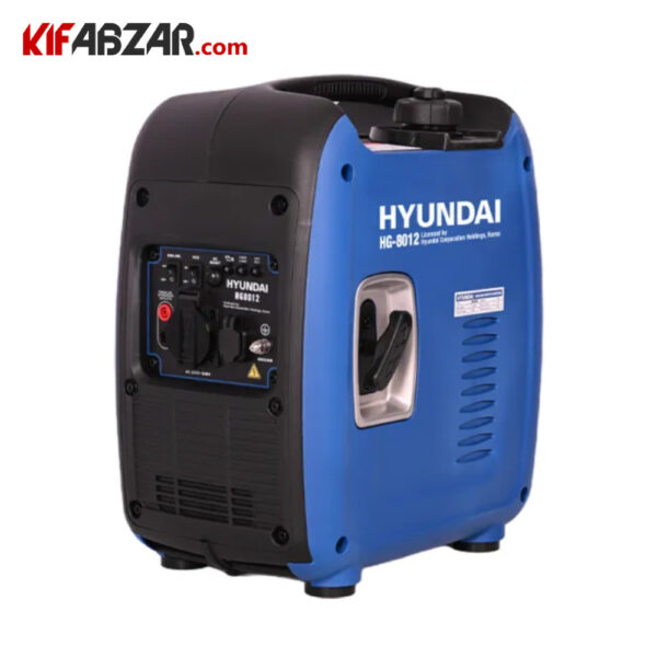 موتور برق سایلنت اینورتر 1200 وات هیوندای مدل HG-8012 موتور برق سایلنت اینورتر 1200 وات هیوندای مدل HG-8012