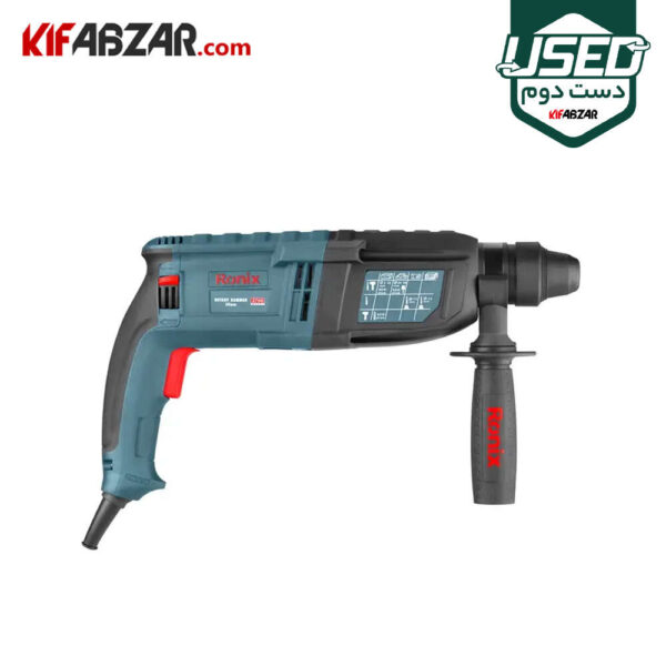 دریل بتن کن سه کاره 850 وات رونیکس مدل 2700 دست دوم