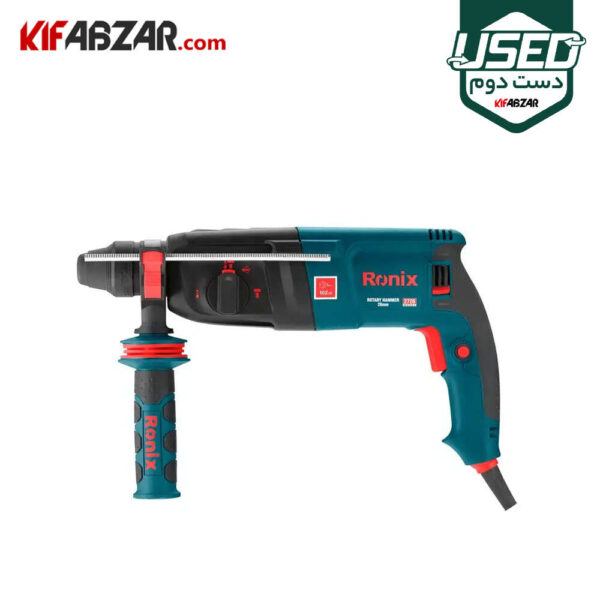 دریل بتن کن سه کاره 850 وات رونیکس مدل 2726 دست دوم