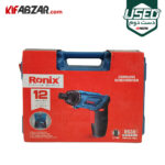 کیف BMC پیچ گوشتی شارژی تاشو 3.6 ولت رونیکس مدل 8530 دست دوم