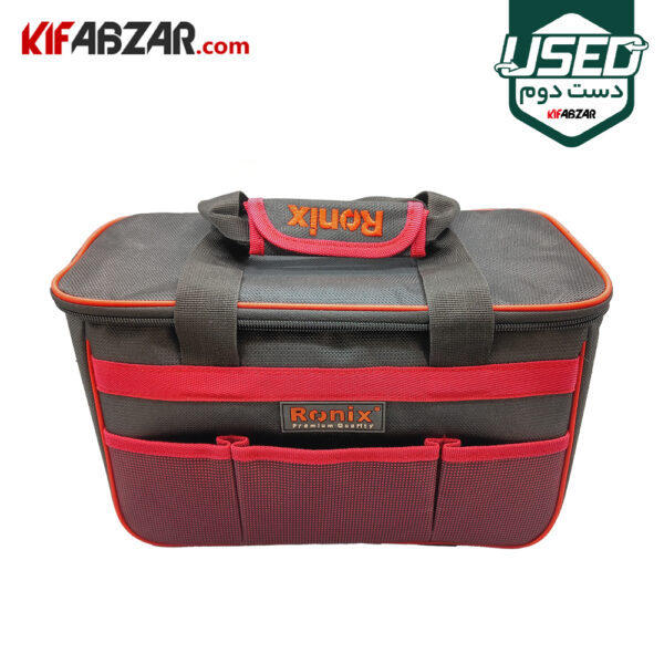 کیف برزنتی مینی فرز شارژی براشلس 20 ولت رونیکس مدل 8901 دست دوم