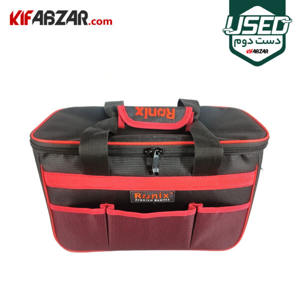 کیف مینی فرز شارژی براشلس 20 ولت رونیکس مدل 8901 دست دوم
