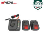 باتری و شارژر دریل پیچ گوشتی چکشی شارژی 40 ولت رونیکس مدل 8905-40V دست دوم