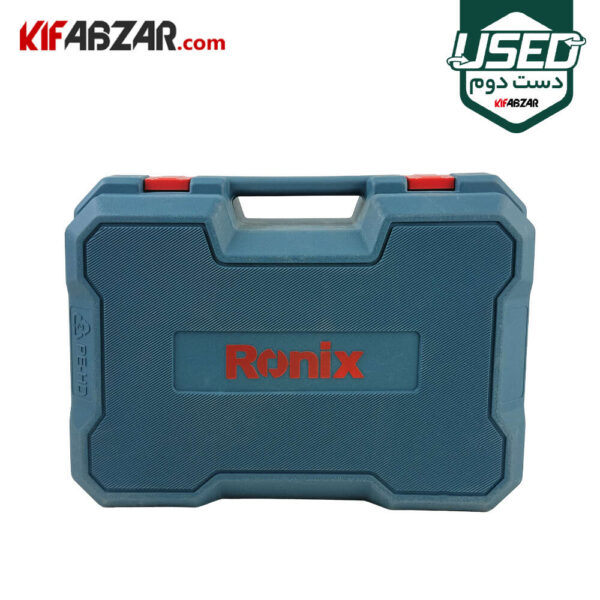 کیف BMC دریل پیچ گوشتی چکشی شارژی 40 ولت رونیکس مدل 8905-40V دست دوم