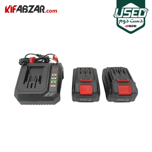 باتری و شارژر دریل پیچ گوشتی چکشی شارژی 40 ولت رونیکس مدل 8905-40V دست دوم