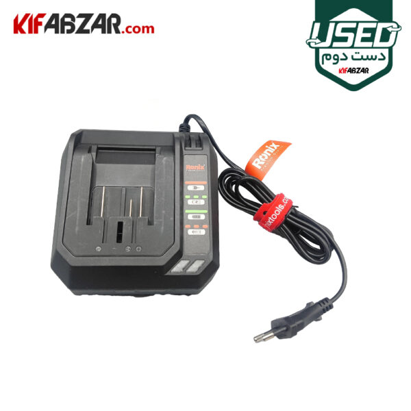 شارژر دریل پیچ گوشتی چکشی شارژی 40 ولت رونیکس مدل 8905-40V دست دوم