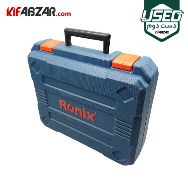 فروش دریل پیچ گوشتی چکشی شارژی 20 ولت رونیکس مدل 8905K دست دوم