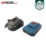 باتری و شارژر کارواش شارژی 24.5 بار 20 ولت رونیکس مدل 8930 دست دوم