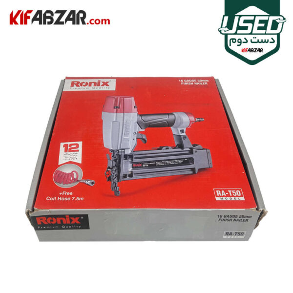 بسته بندی میخکوب بادی تی پو رونیکس مدل RA-T50 دست دوم