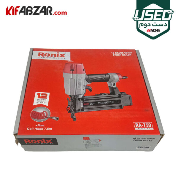 جعبه کارتنی میخکوب بادی تی پو رونیکس مدل RA-T50 دست دوم