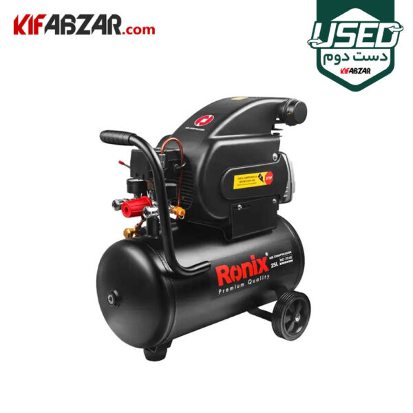 کمپرسور باد 25 لیتری رونیکس مدل RC-2510 دست دوم کمپرسور باد 25 لیتری رونیکس مدل RC-2510 دست دوم