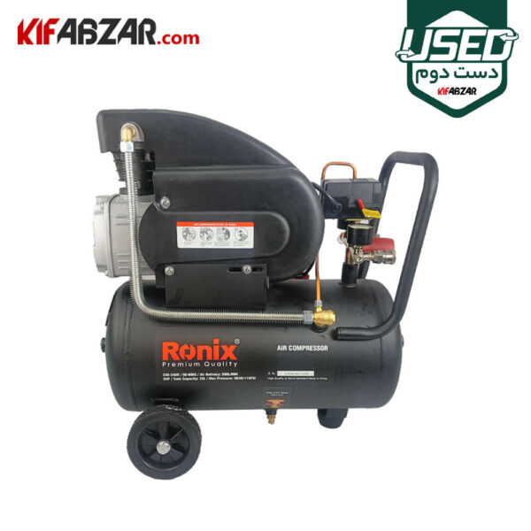 خرید کمپرسور باد 25 لیتری رونیکس مدل RC-2510 دست دوم