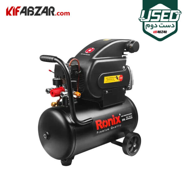 کمپرسور باد 25 لیتری رونیکس مدل RC-2510 دست دوم کمپرسور باد 25 لیتری رونیکس مدل RC-2510 دست دوم