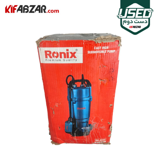 قیمت پمپ آب کفکش 1 اسب رونیکس مدل RH-4032 دست دوم
