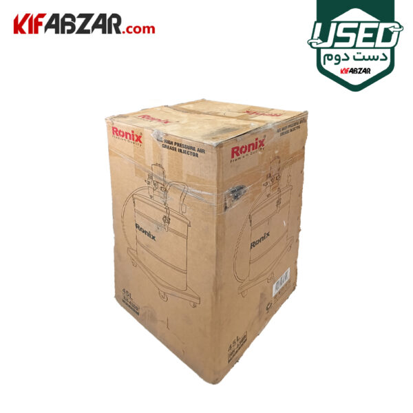 بسته بندی گریس پمپ سطلی 45 لیتری رونیکس مدل RH-4309 دست دوم