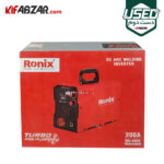 جعبه کارتنی اینورتر جوشکاری 200 آمپر رونیکس مدل RH-4604 دست دوم