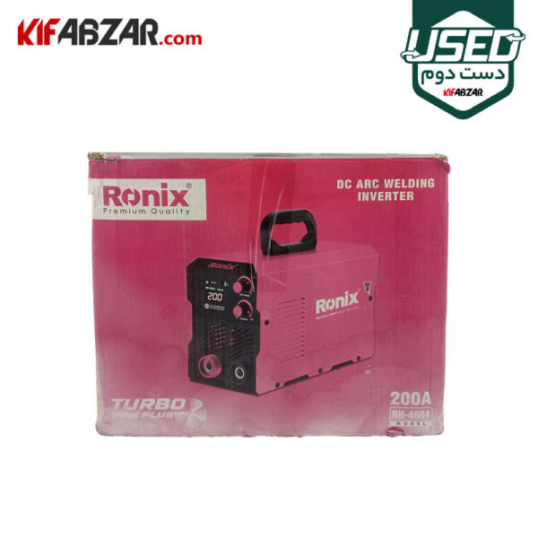 جعبه کارتنی اینورتر جوشکاری 200 آمپر رونیکس مدل RH-4604 دست دوم