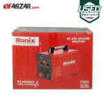 جعبه کارتنی اینورتر جوشکاری 250 آمپر رونیکس مدل RH-4605 دست دوم