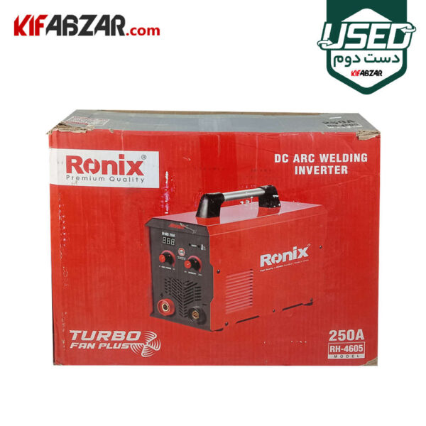 جعبه کارتنی اینورتر جوشکاری 250 آمپر رونیکس مدل RH-4605 دست دوم