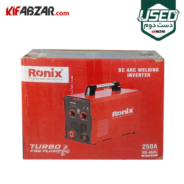 جعبه کارتنی اینورتر جوشکاری 250 آمپر رونیکس مدل RH-4605 دست دوم