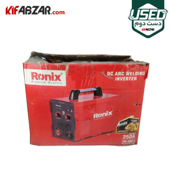 جعبه کارتنی اینورتر جوشکاری 250 آمپر رونیکس مدل RH-4605 دست دوم
