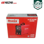 جعبه کارتنی اینورتر جوشکاری 215 آمپر رونیکس مدل RH-4612 دست دوم