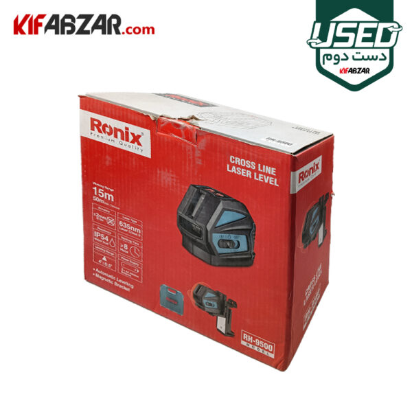 فروش تراز لیزری 2 بعدی 180 درجه رونیکس مدل RH-9500 دست دوم