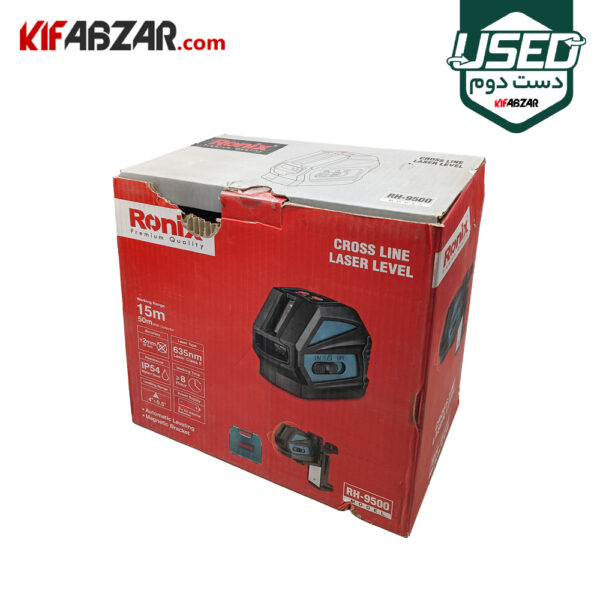قیمت تراز لیزری 2 بعدی 180 درجه رونیکس مدل RH-9500 دست دوم