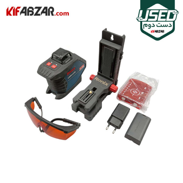 لوازم تراز لیزری 2 بعدی 120 و 360 درجه رونیکس مدل RH-9503 دست دوم