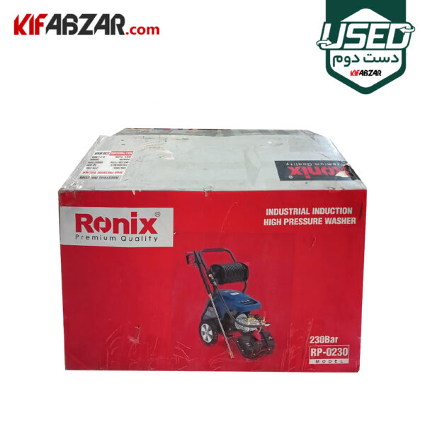 فروش کارواش دینامی کالسکه ای 230 بار رونیکس مدل RP-0230 دست دوم