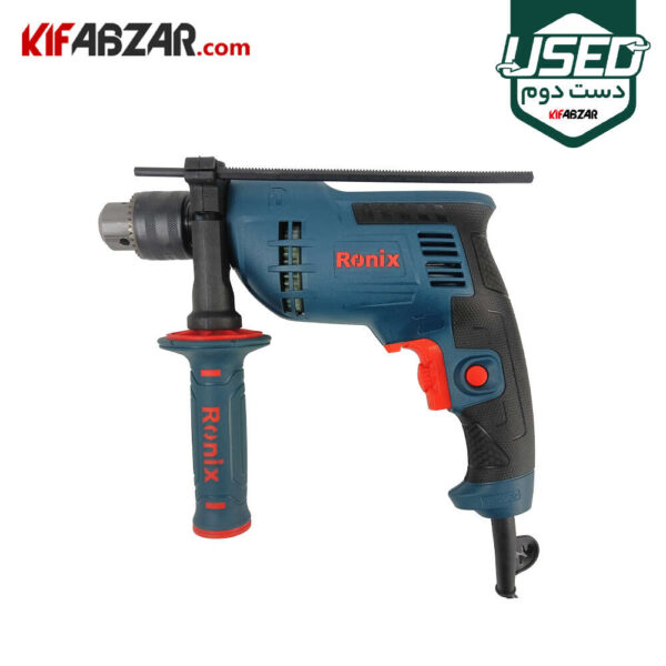 فروش کیت 52 پارچه دریل چکشی 750 وات رونیکس مدل RS-0006 دست دوم