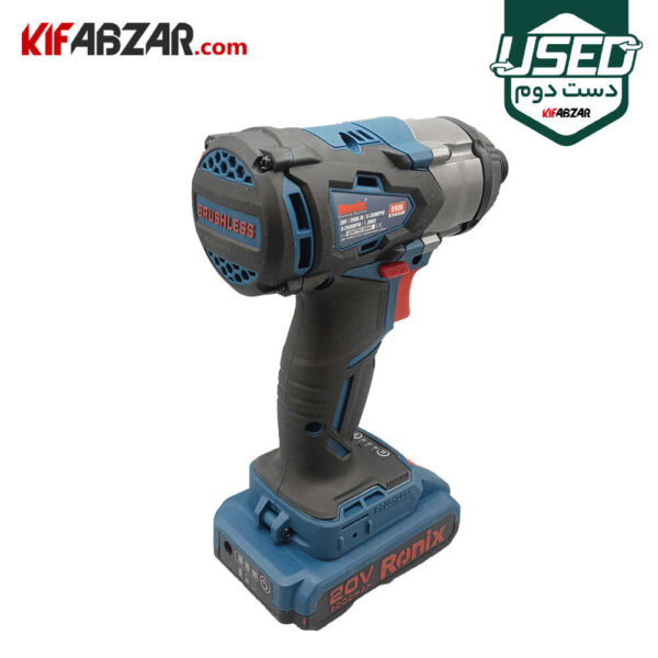 قیمت پیچ گوشتی شارژی براشلس 20 ولت رونیکس مدل 8906 دسته دوم