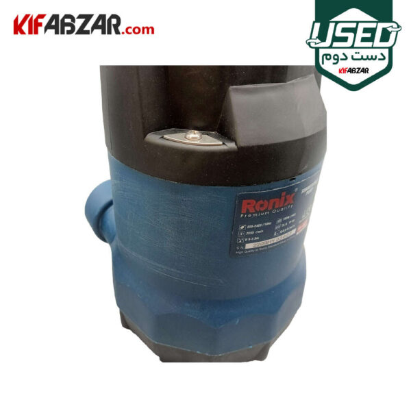 عکس پمپ آب کفکش 1 اسب بخار رونیکس مدل RH-4031 دست دوم