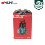 جعبه کارتنی پمپ آب کفکش 1 اسب رونیکس مدل RH-4040 دست دوم