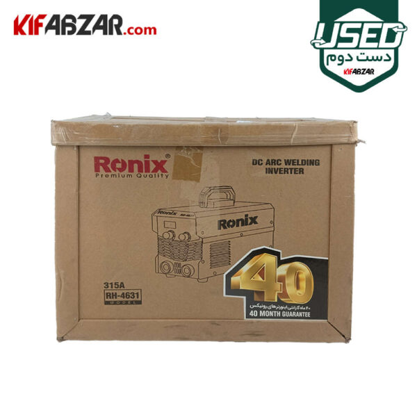 جعبه کارتنی اینورتر جوشکاری 315 آمپر رونیکس مدل RH-4631 دست دوم