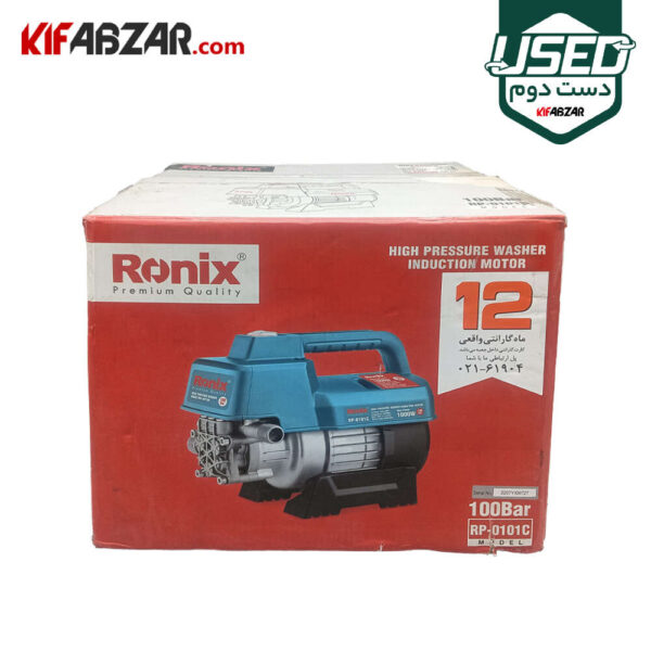بسته بندی کارتنی کارواش دینامی کامپکت 100 بار رونیکس مدل RP-0101C دست دوم