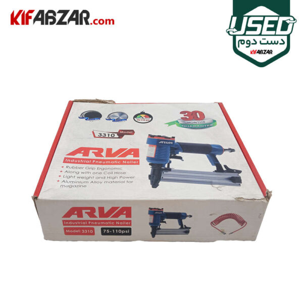 جعبه کارتنی میخکوب بادی F30 آروا مدل 3310 دست دوم