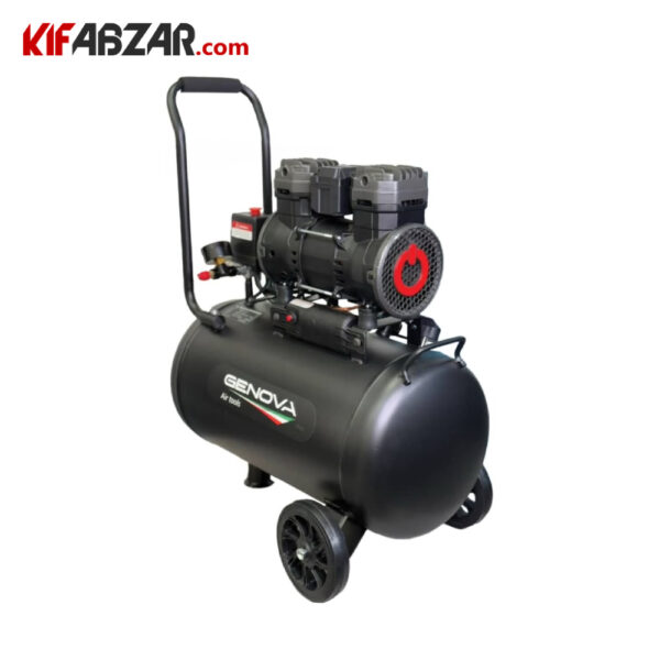 خرید کمپرسور باد سایلنت 24 لیتری جنوا مدل 1390BF24-2