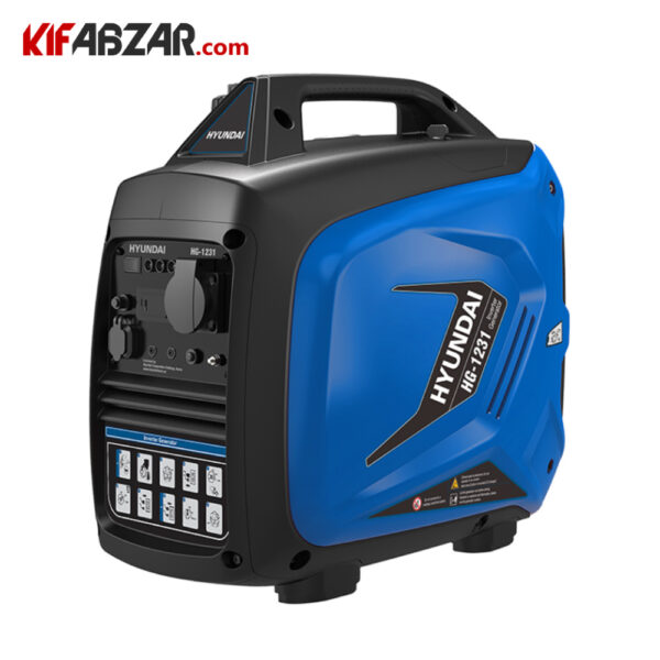 موتور برق سایلنت اینورتر 3000 وات هیوندای مدل HG-1231