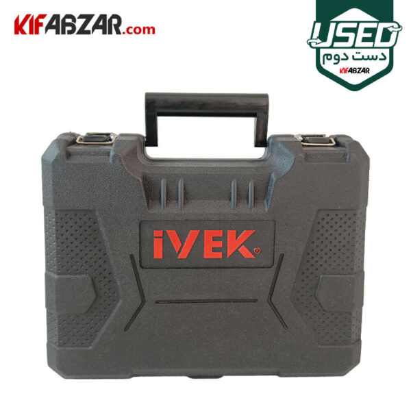 جعبه BMC دریل پیچ گوشتی شارژی 12 ولت ایوک مدل K-7212V دست دوم