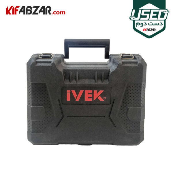 جعبه BMC دریل پیچ گوشتی شارژی 12 ولت ایوک مدل K-7212V دست دوم