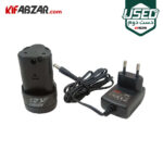 باتری و شارژر دریل پیچ گوشتی شارژی 12 ولت ایوک مدل K-7212V دست دوم
