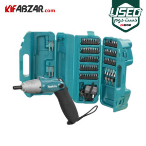 مجموعه 80 پارچه پیچ گوشتی شارژی تاشو 4.8 ولت ماکیتا مدل 6723D دست دوم