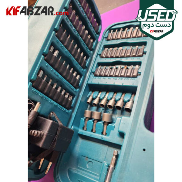 قیمت مجموعه 80 پارچه پیچ گوشتی شارژی تاشو 4.8 ولت ماکیتا مدل 6723D دست دوم