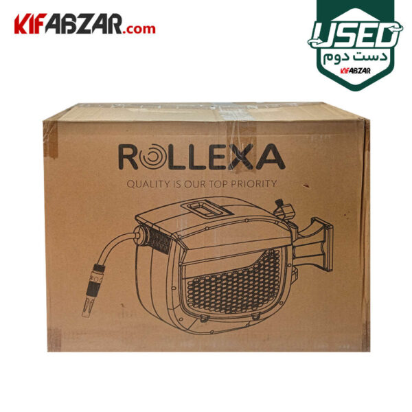 جعبه کارتنی شلنگ جمع کن 20 متری اتومات رولکسا مدل RL-8620 دست دوم