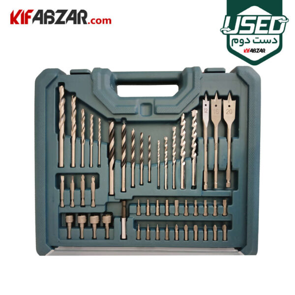 متعلقات کیت 54 پارچه دریل چکشی 750 وات رونیکس مدل RS-0005 دست دوم