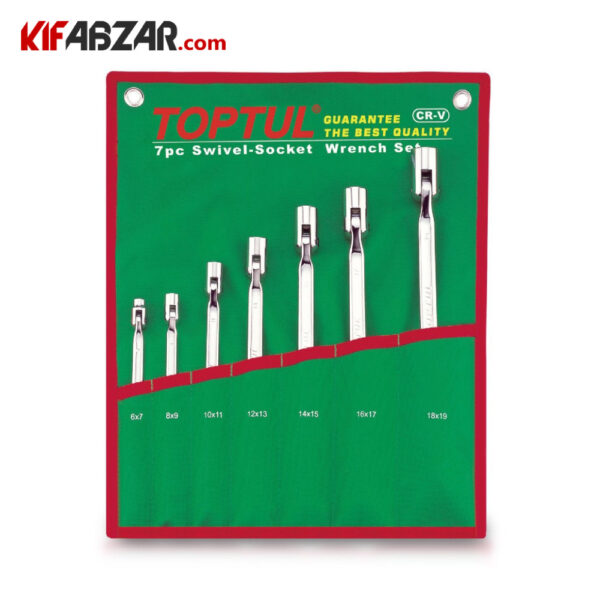 ست 7 عددی آچار دوسر بکس تاشو تاپ تول مدل GAAA0704 ست 7 عددی آچار دوسر بکس تاشو تاپ تول مدل GAAA0704